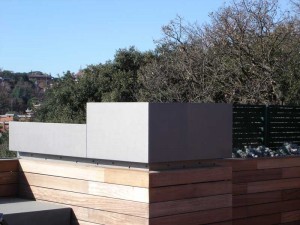 Ringhiera in ferro per abitazione a Roma progettazione Westway Architects